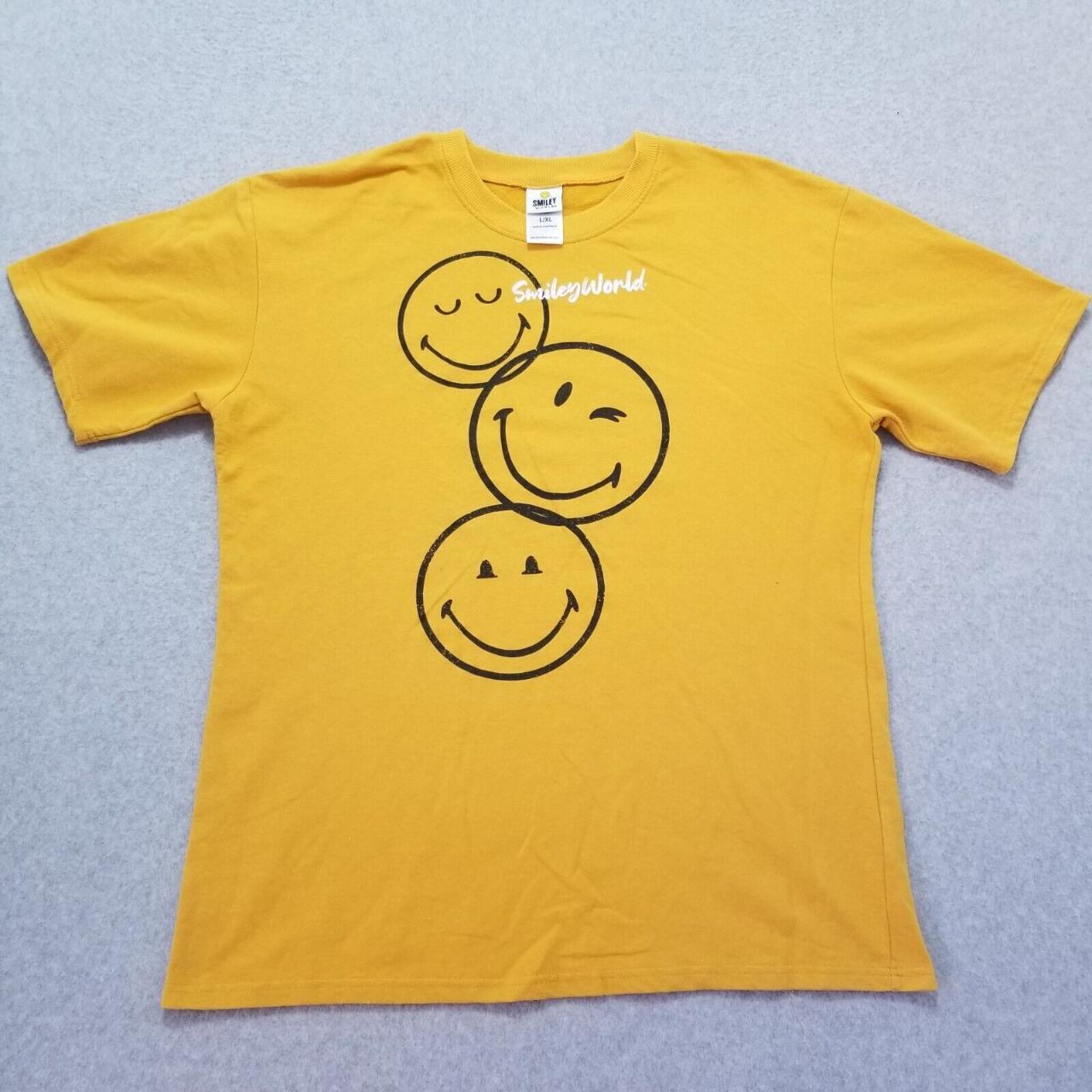 #Smiley #World #Shirt Mens XL Yellow #ShortSleeve... - Depop