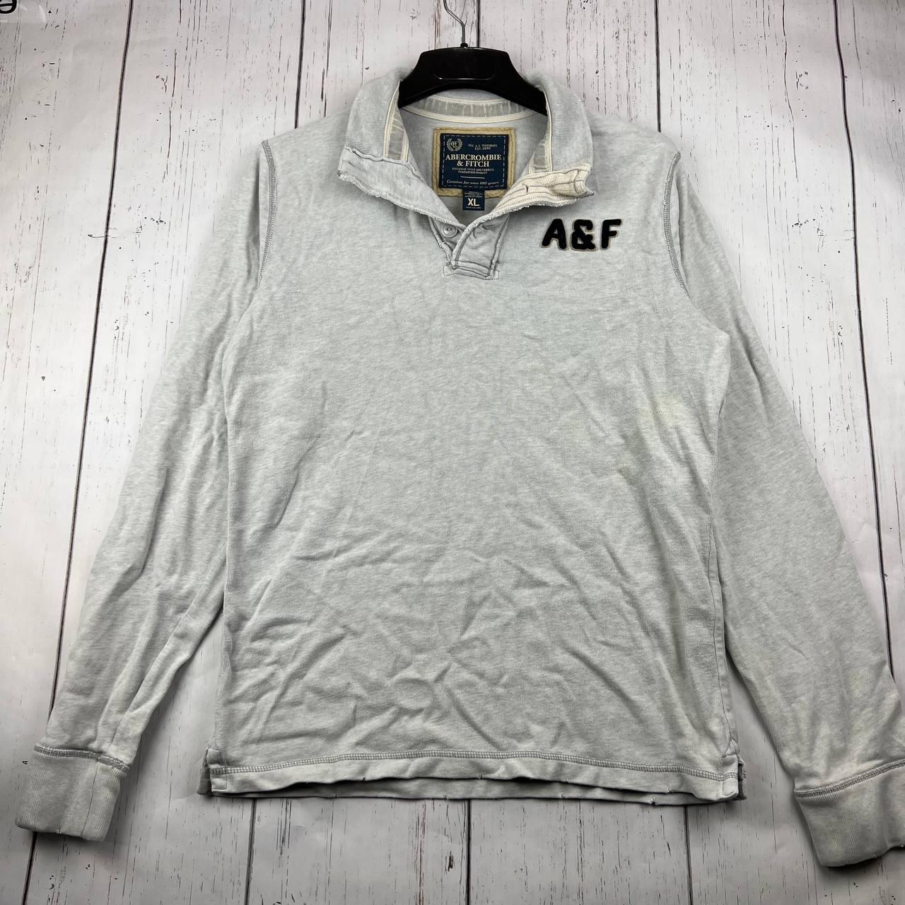 Abercrombie grey outlet sweatshirt