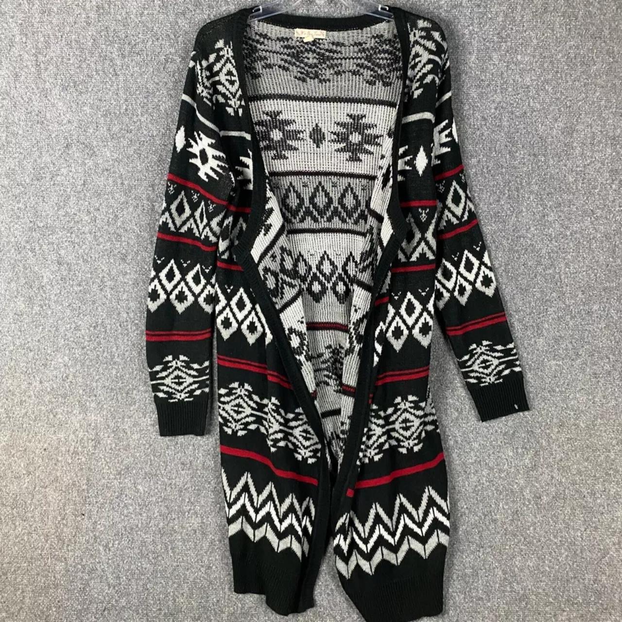 It s Our Time Cardigan Women s Large Knit Multicolor. Depop