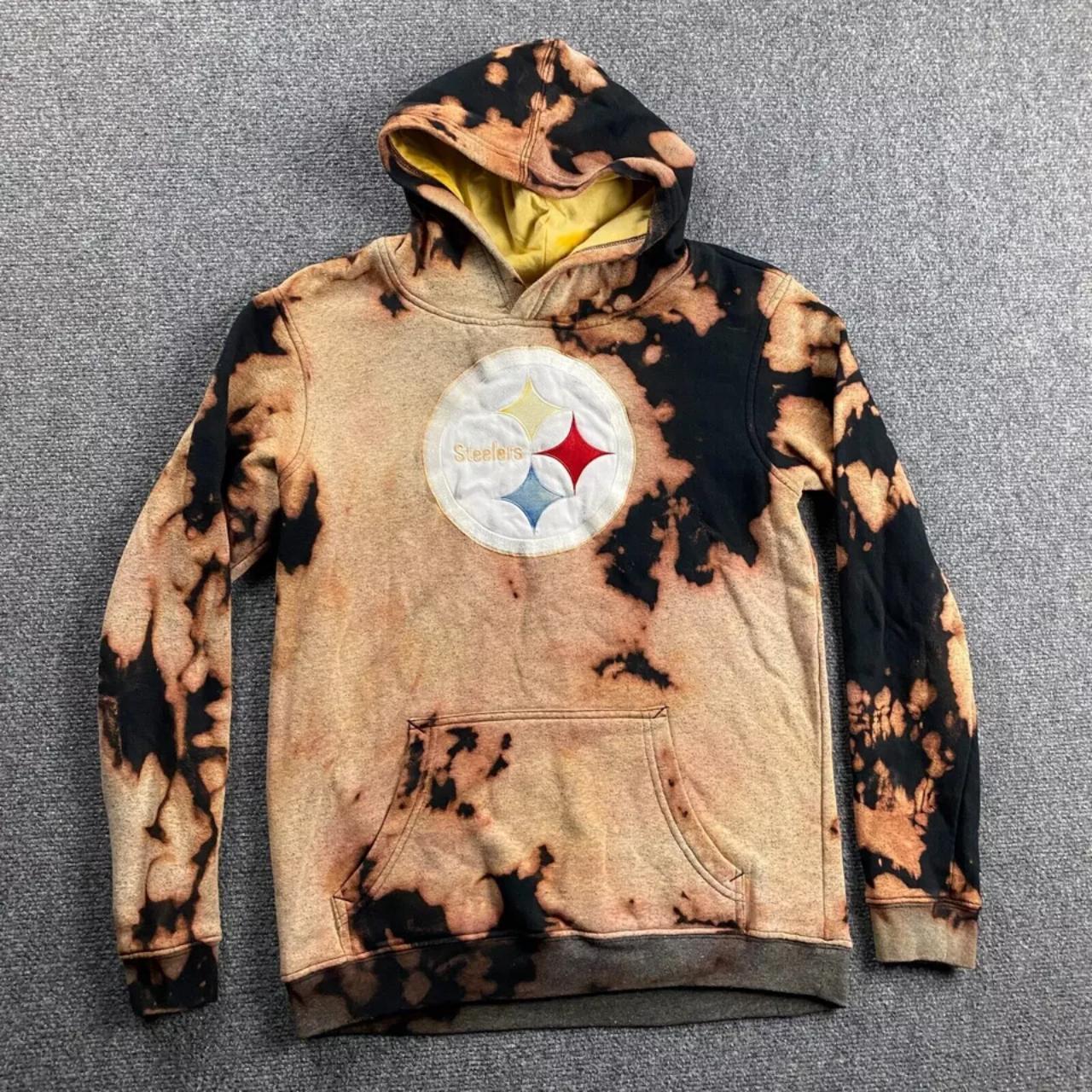 Hoodie steeler 2024 size small tie dye