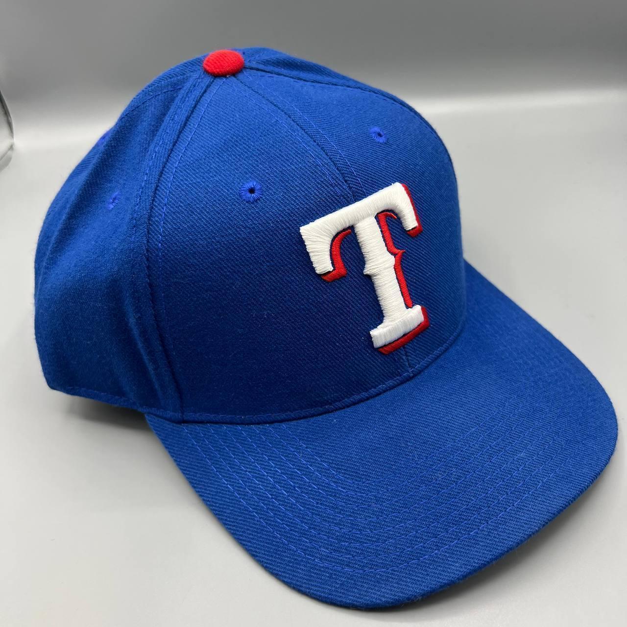 Vintage Men's Caps - Blue – Vintage Texas Rangers… - image 5
