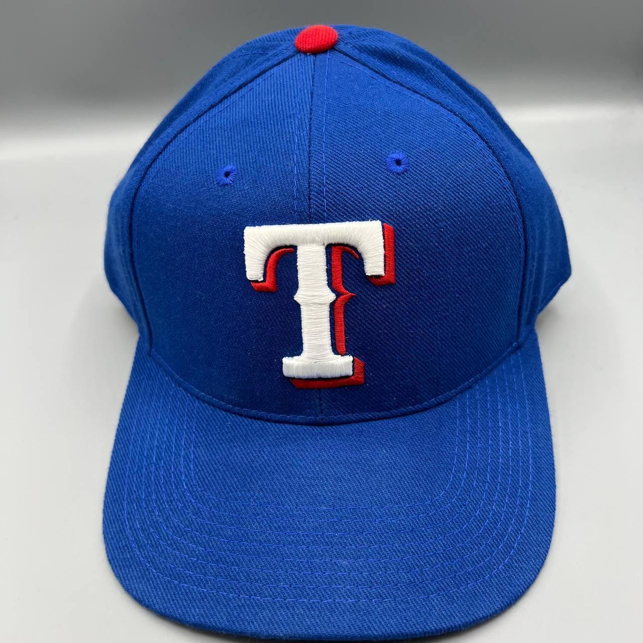 Vintage Men's Caps - Blue – Vintage Texas Rangers… - image 1