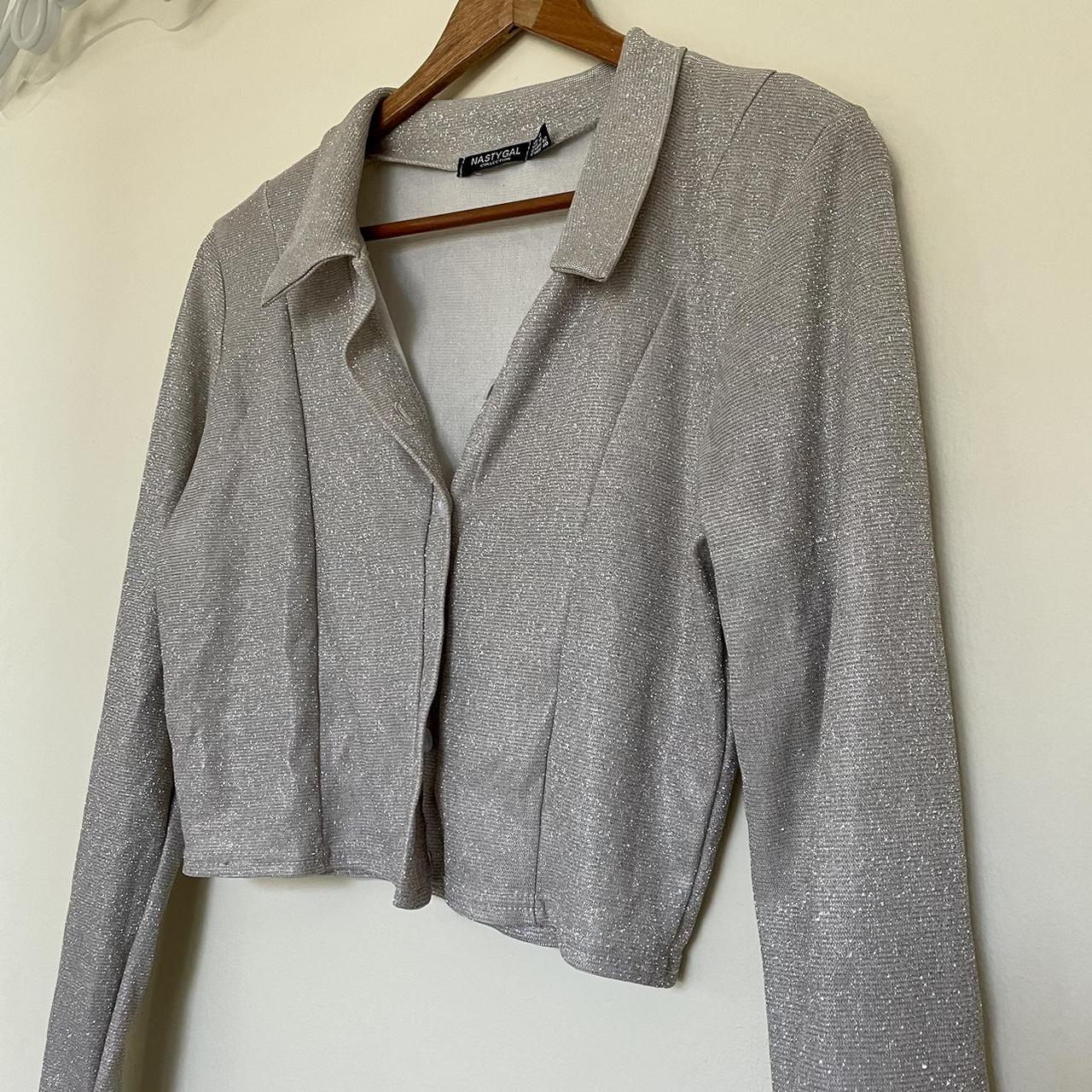 Disco cropped button down size medium Perfect for... Depop