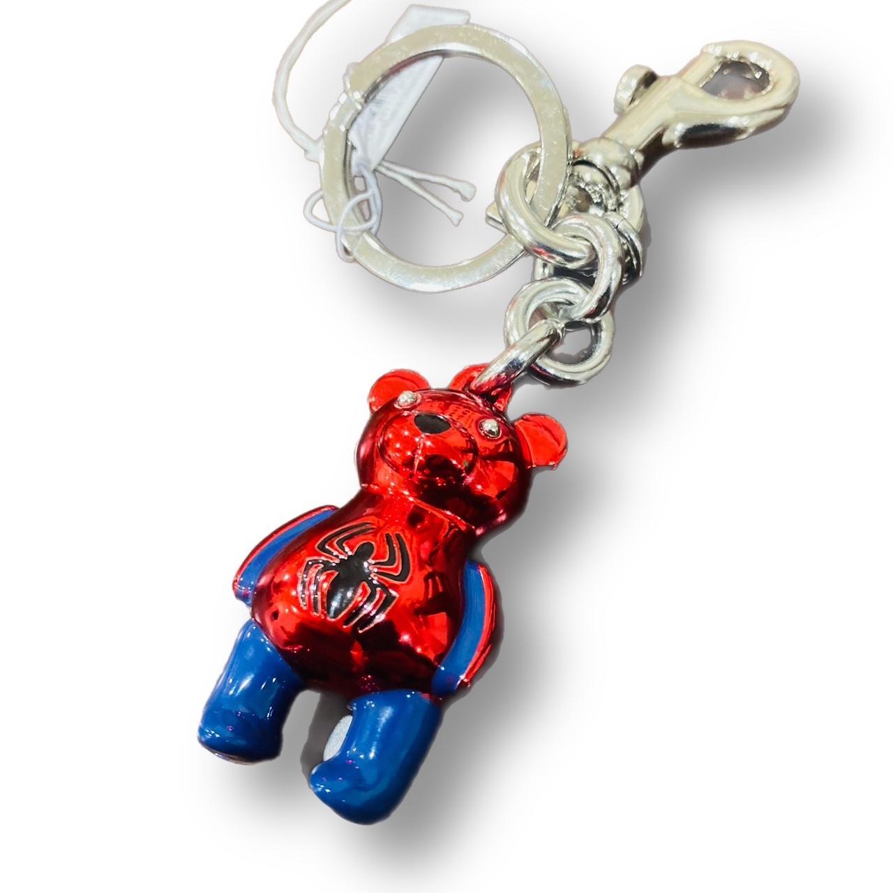 在庫有!COACH/Marvel Spider Man Bear Bag Charm/スパイダーマン COACH METAL MARVEL SPIDER-MAN BEAR KEYCHAIN CHARM 2754 MULTI