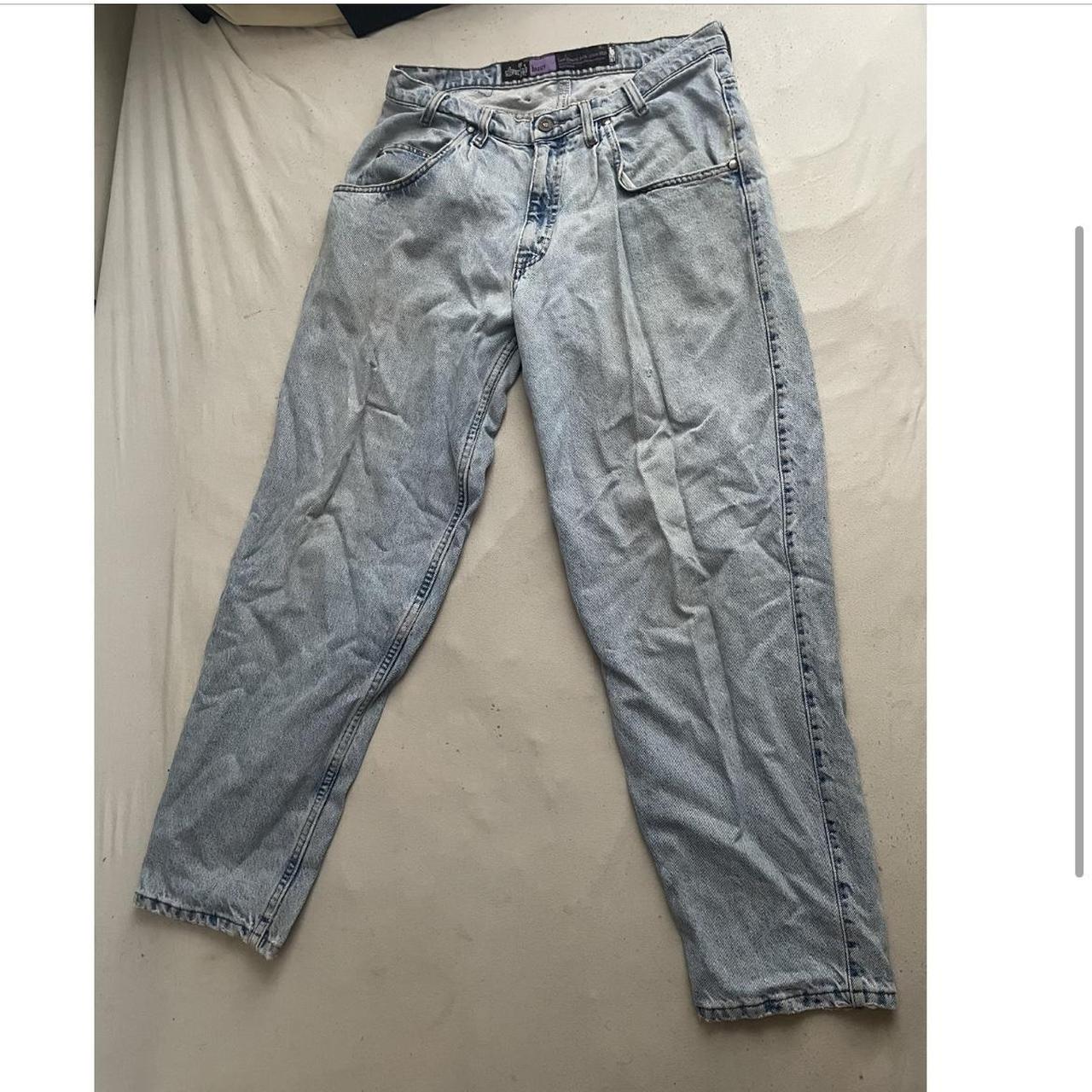 Levi’s silvertab BAGGY FIT lightwash (rare color)...