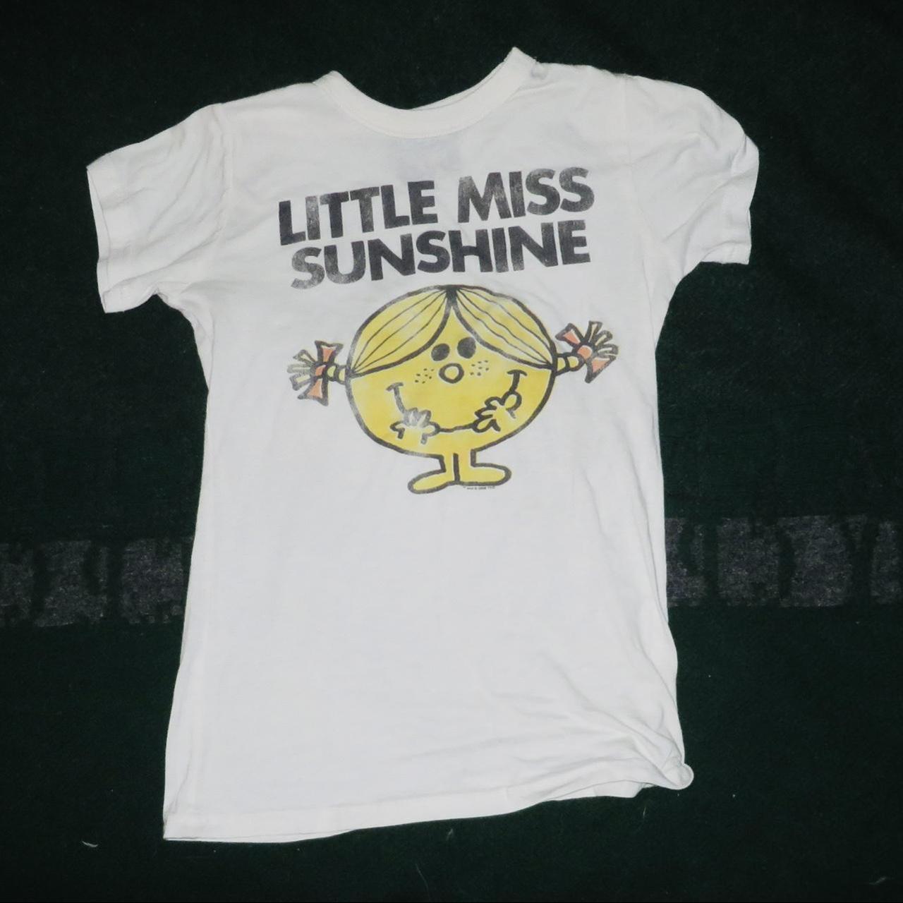 Little Miss Sunshine' Vintage Junk Food Tee Size - Depop