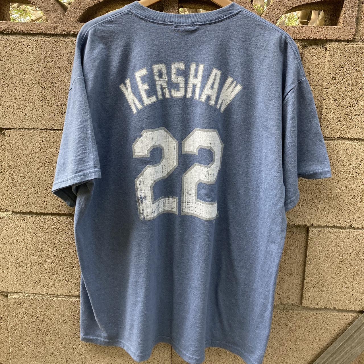 Majestic, Shirts, Mens Kershaw 22 La Dodgers Jersey