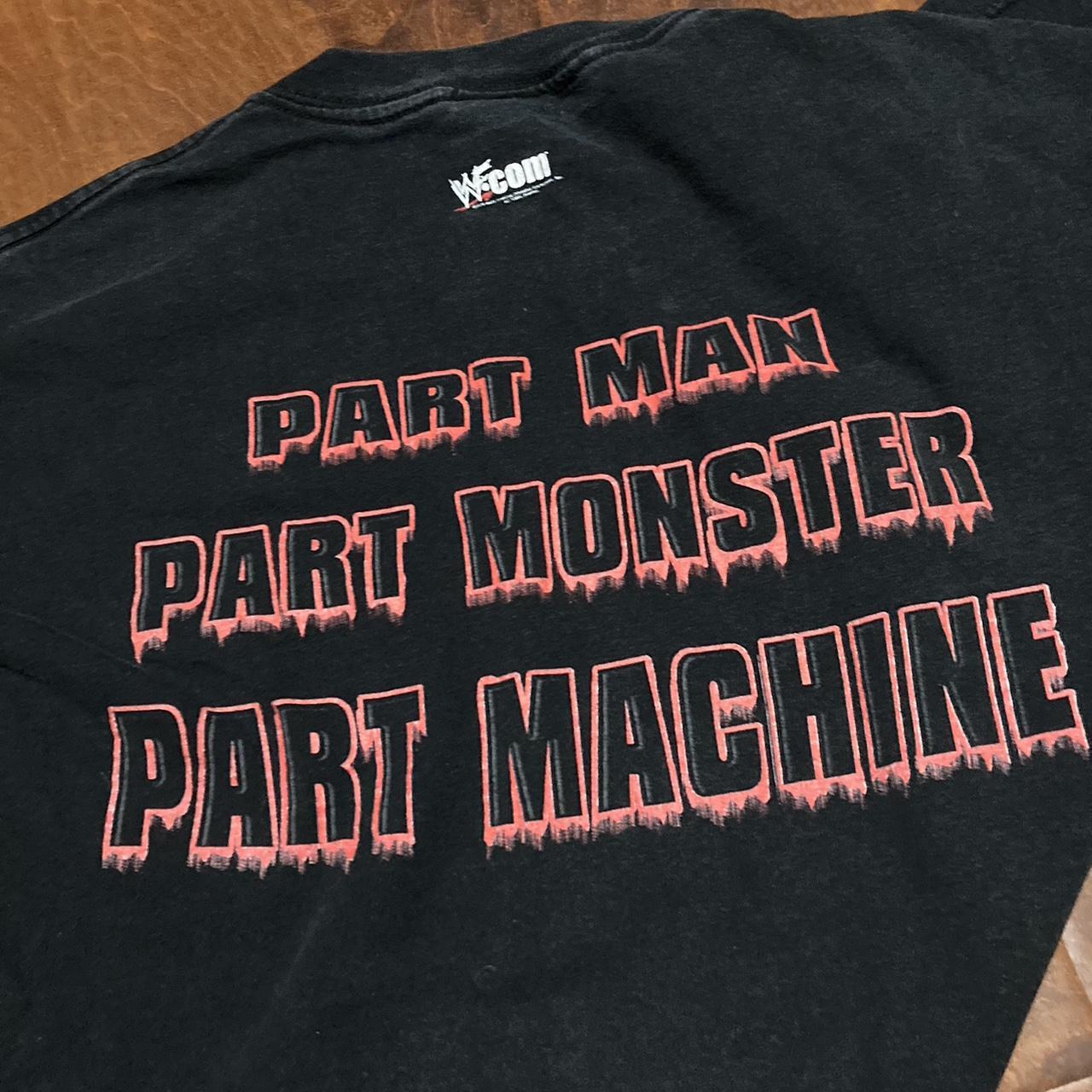 Vintage The Big Red Machine Retro Kane Small WWF WWE T-Shirt Monster