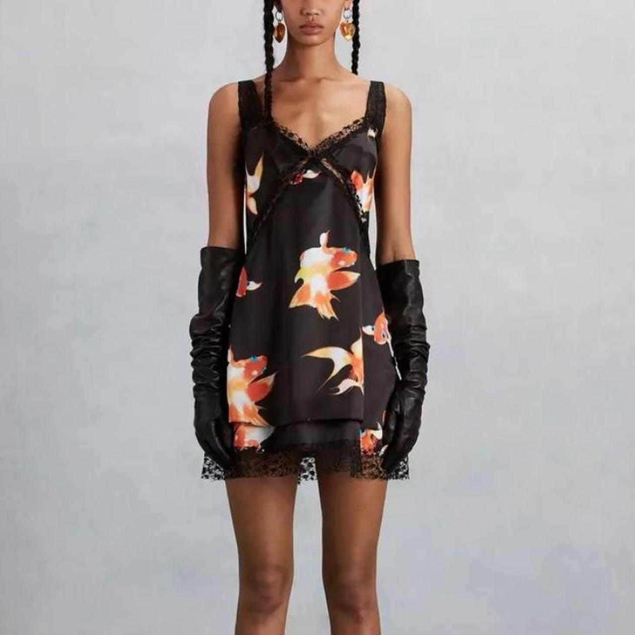 Marc jacobs silk dress on sale