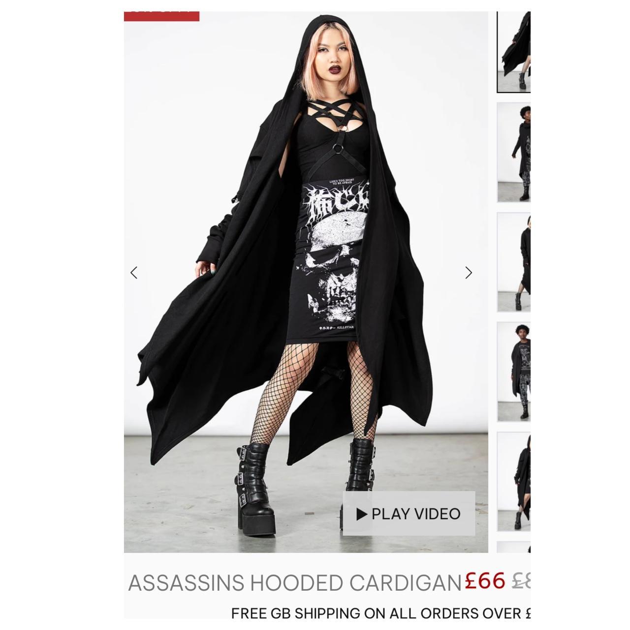 Killstar assassin's sale hooded cardigan