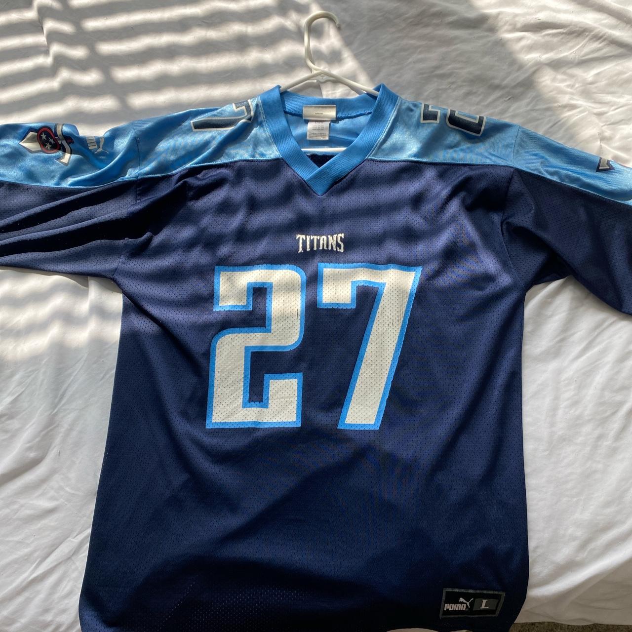 VINTAGE PUMA TENNESSEE TITANS EDDIE GEORGE - Depop