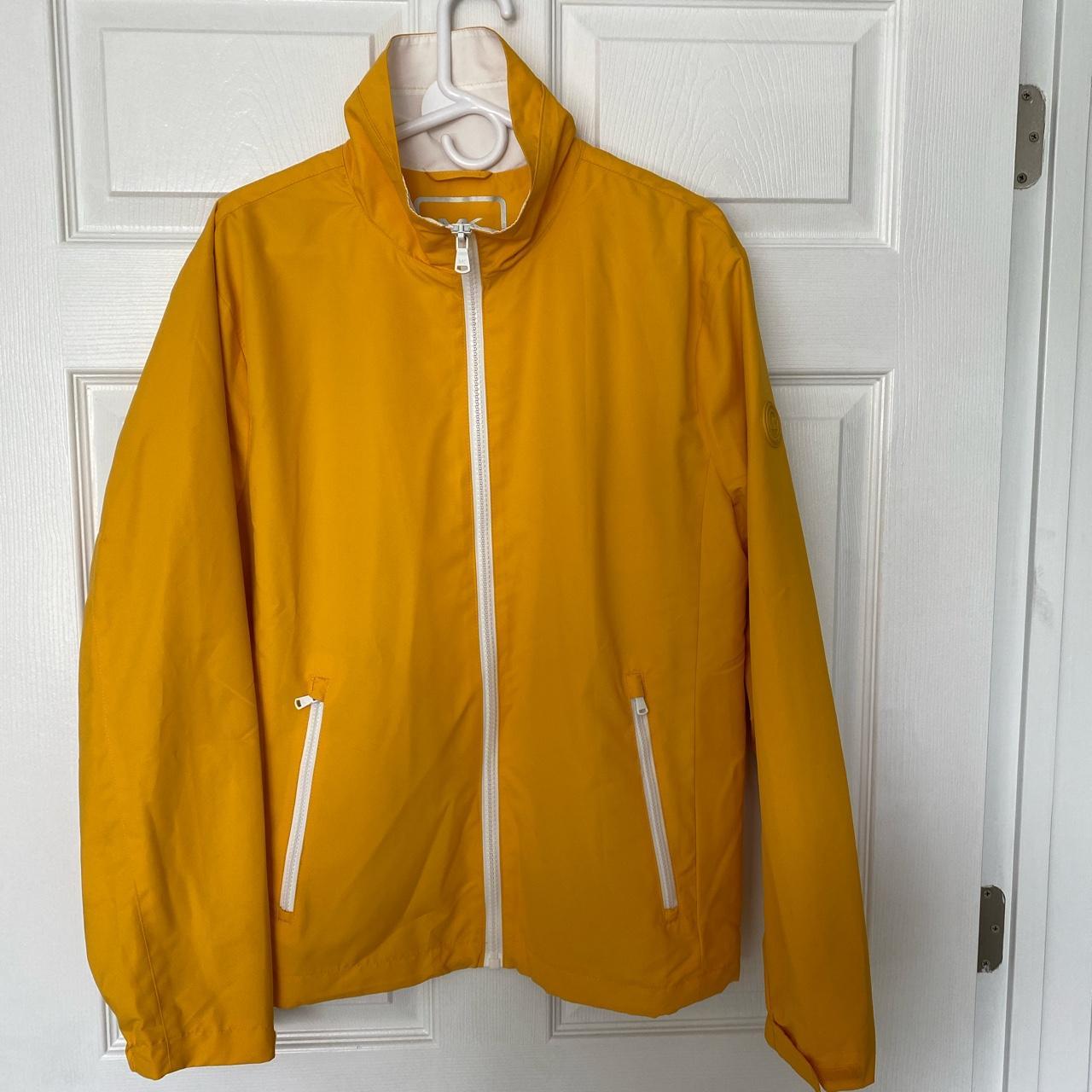 Michael kors on sale yellow coat