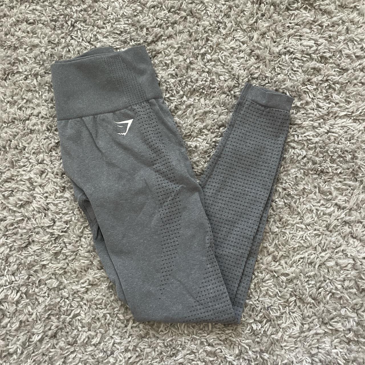 Gymshark Dark Grey Vital Seamless Shorts -Size - Depop