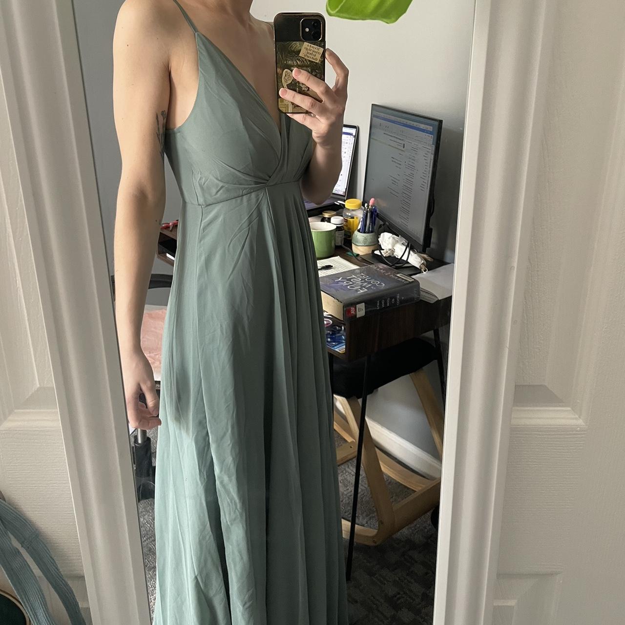 Bhldn eva dress moss best sale