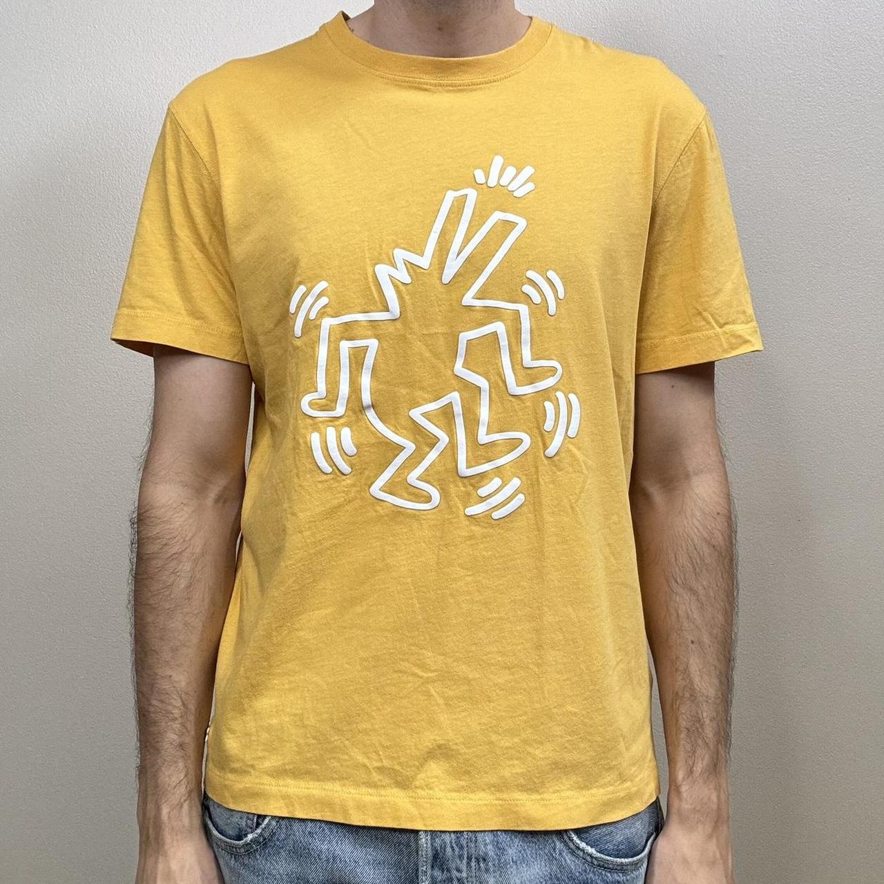 Lacoste x Keith Haring 100 Cotton shirt Size Large Depop