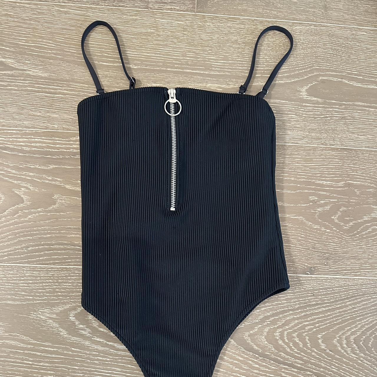 Black Frankie’s bikinis one piece perfect condition. Depop