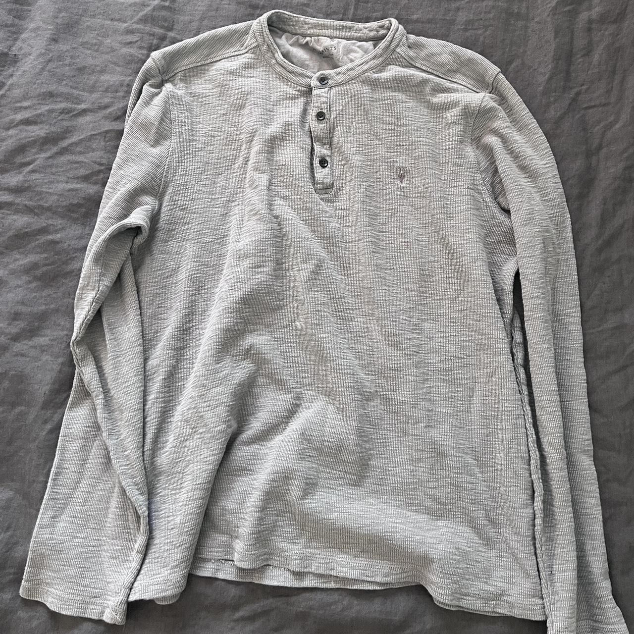 Allsaints long sleeve thermal. Real cozy #allsaints - Depop