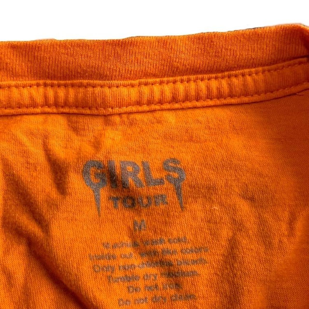 Girls Tour Women's Orange T-shirt (2)