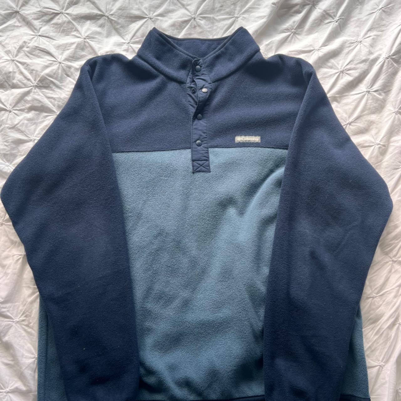 Columbia fleece 1/4 zip Size XL Great condition - Depop