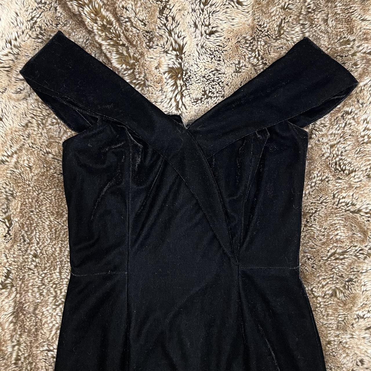 Reiss Women's Black Dress | Depop