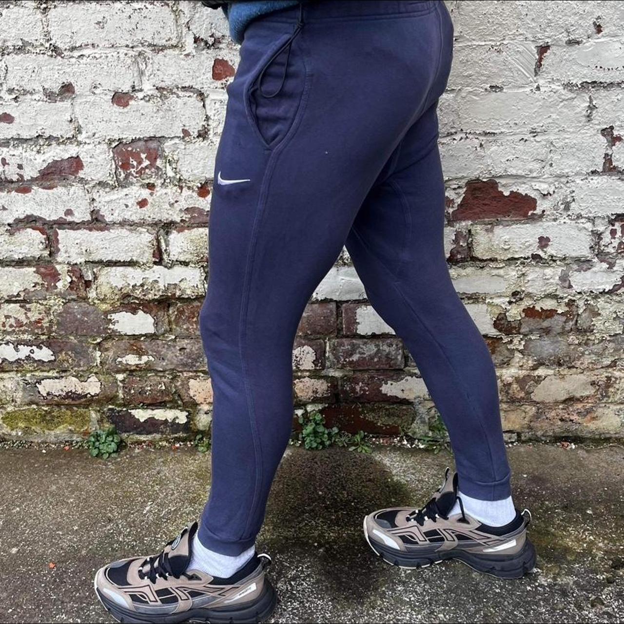 Nike Men's Navy And Blue Joggers-tracksuits | Depop