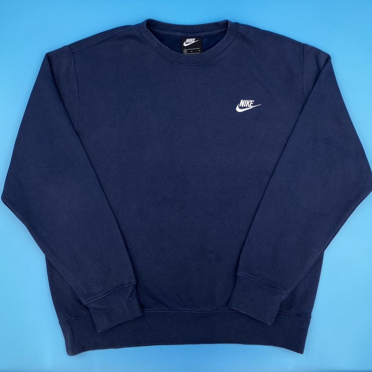 Vintage Retro Nike Swoosh Spellout Pullover... - Depop