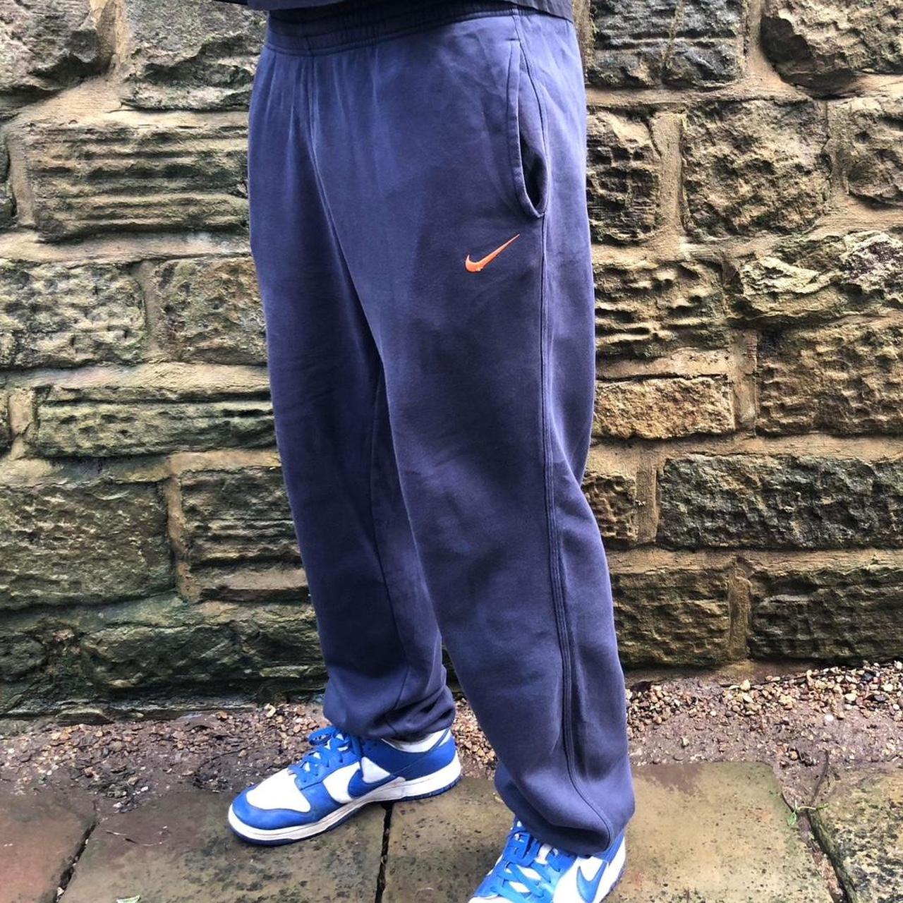 Nike swoosh outlet tracksuit blue