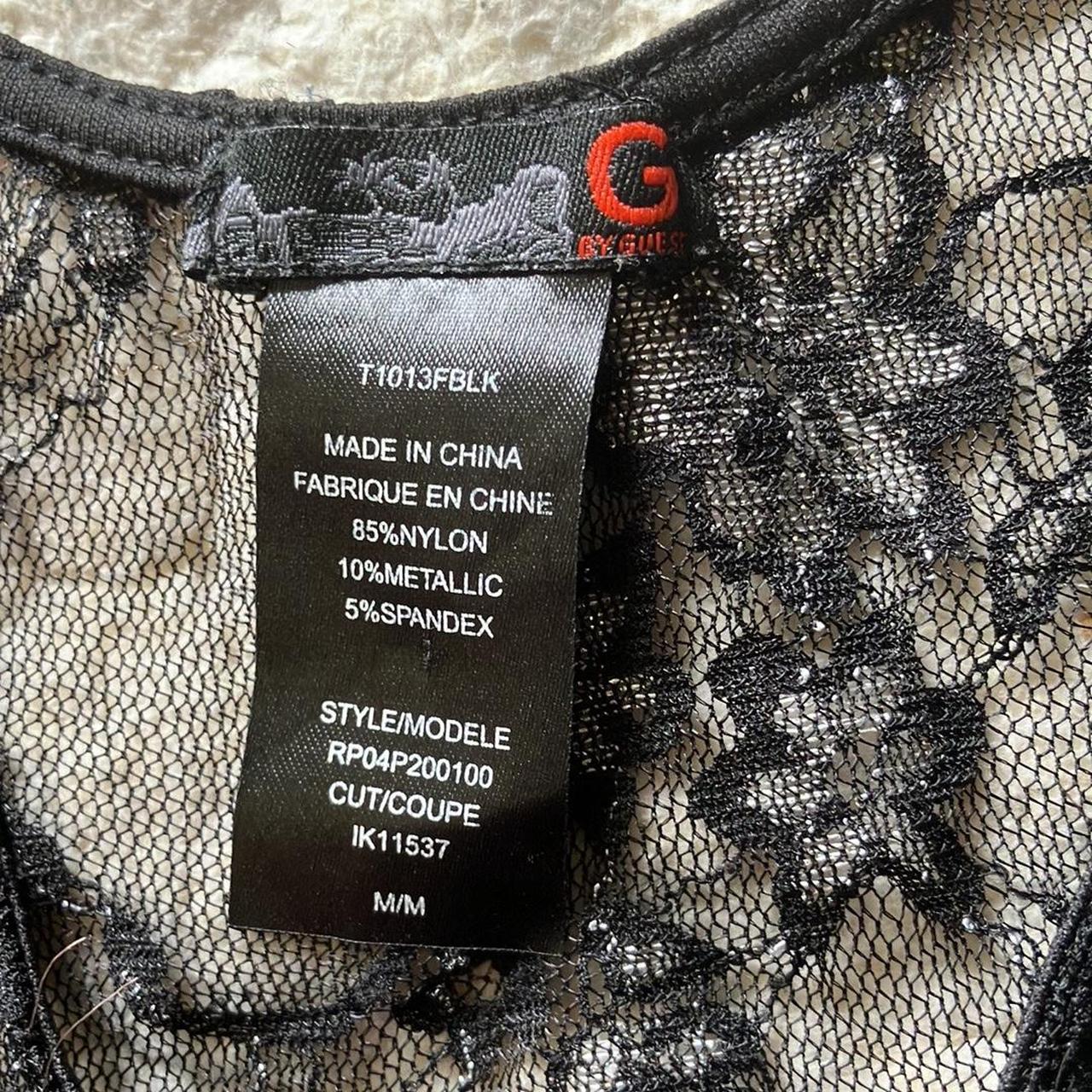 値下げ 美品☆ GUESG LOGO MESH TANK GUESS Originals Rhinestone Tank タンクトップ レディース