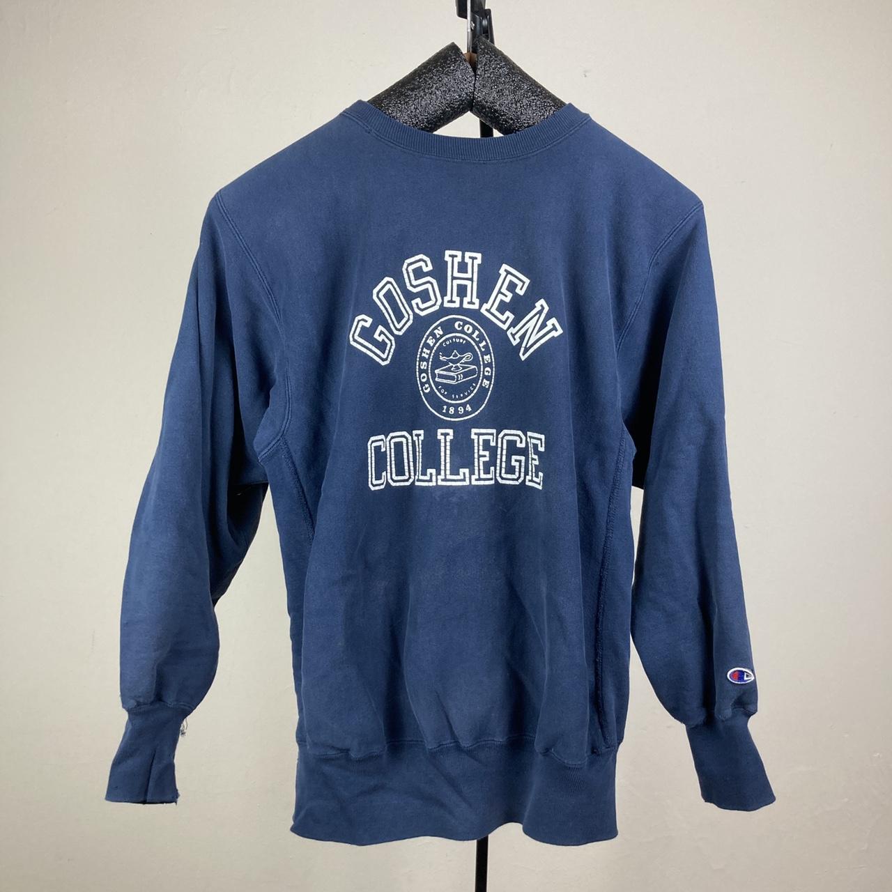 Vintage 90s Champion Reverse Weave Goshen College...