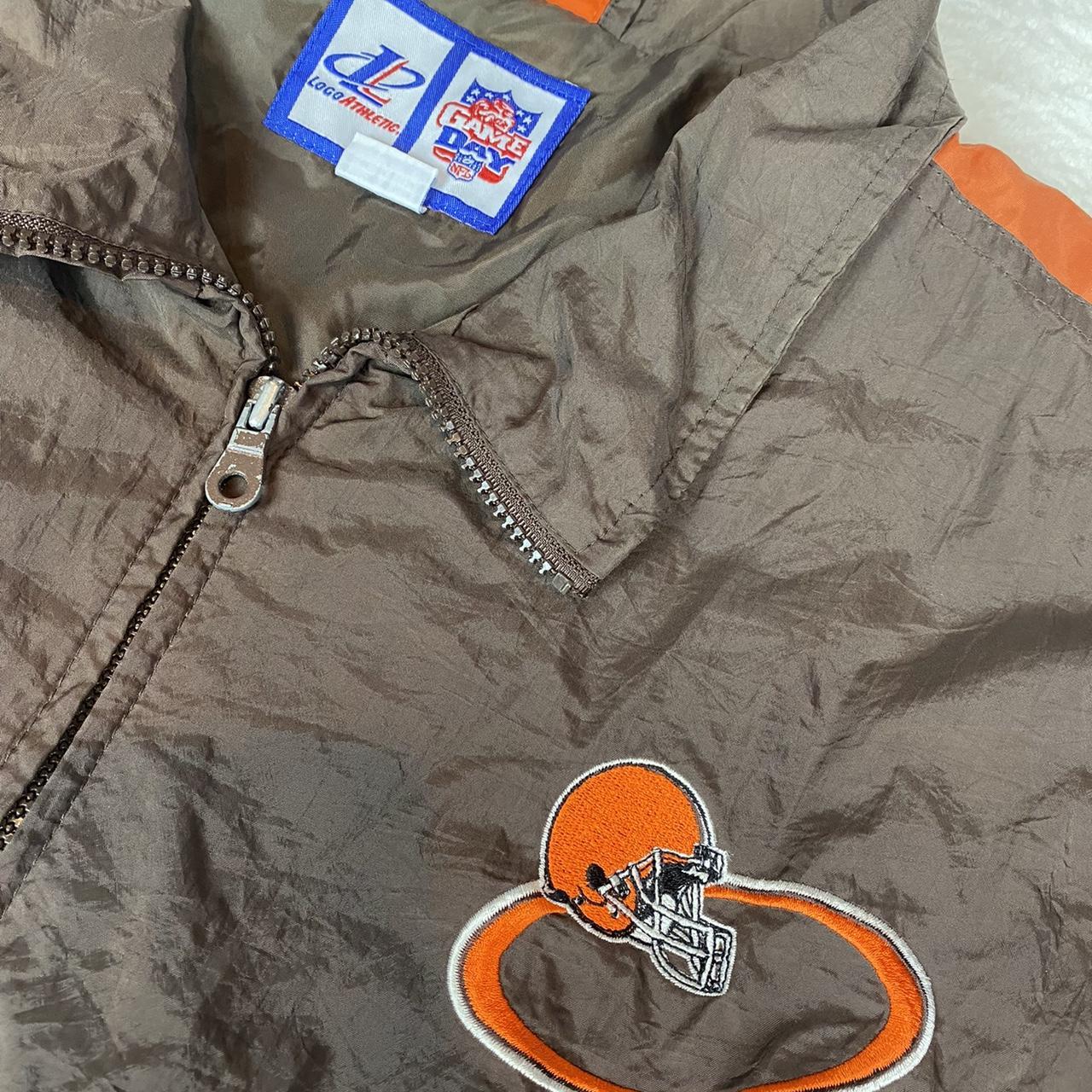 Vintage Cleveland Browns Bomber Jacket XXL Any - Depop