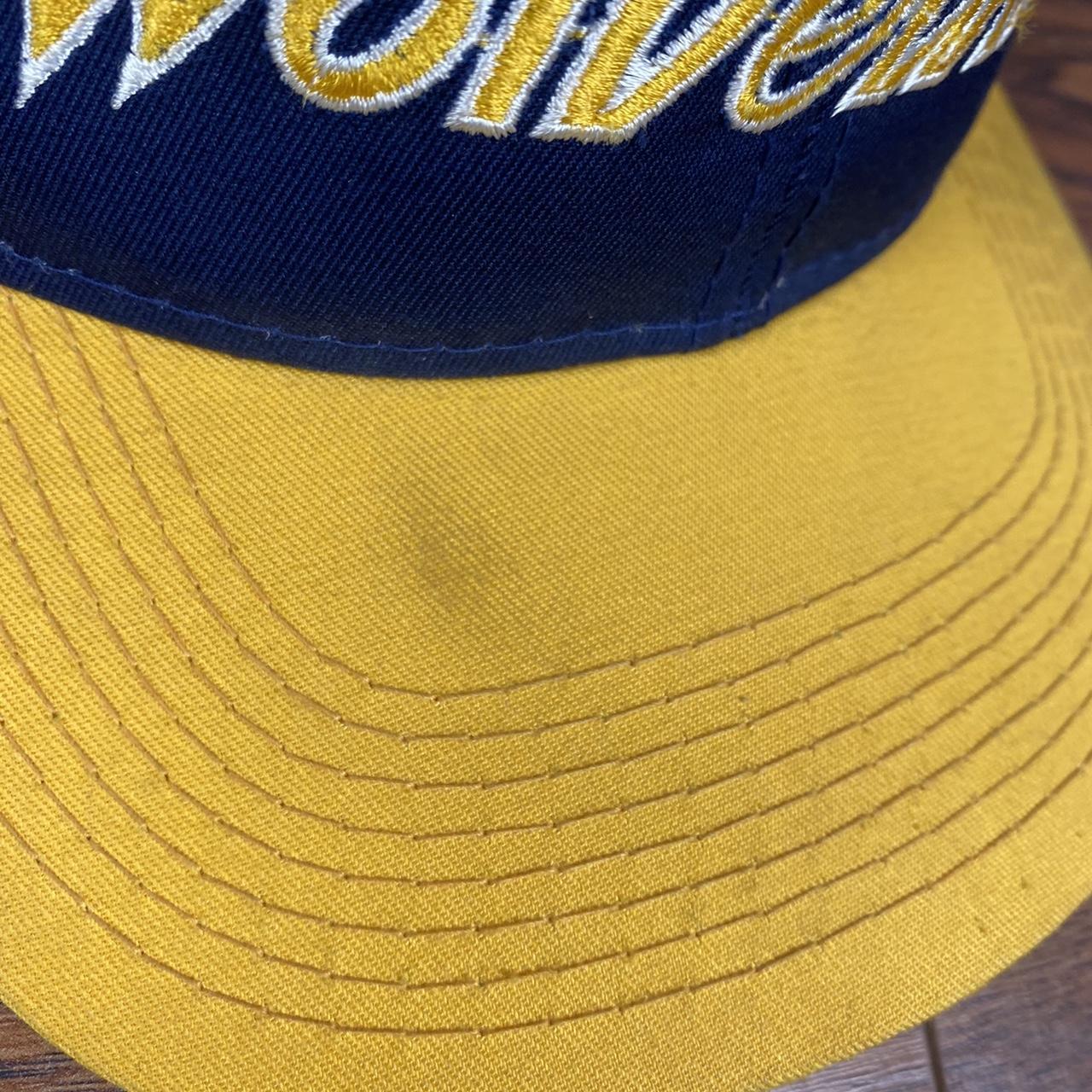 Michigan Wolverines Hat Vintage Snapback Sports... - Depop