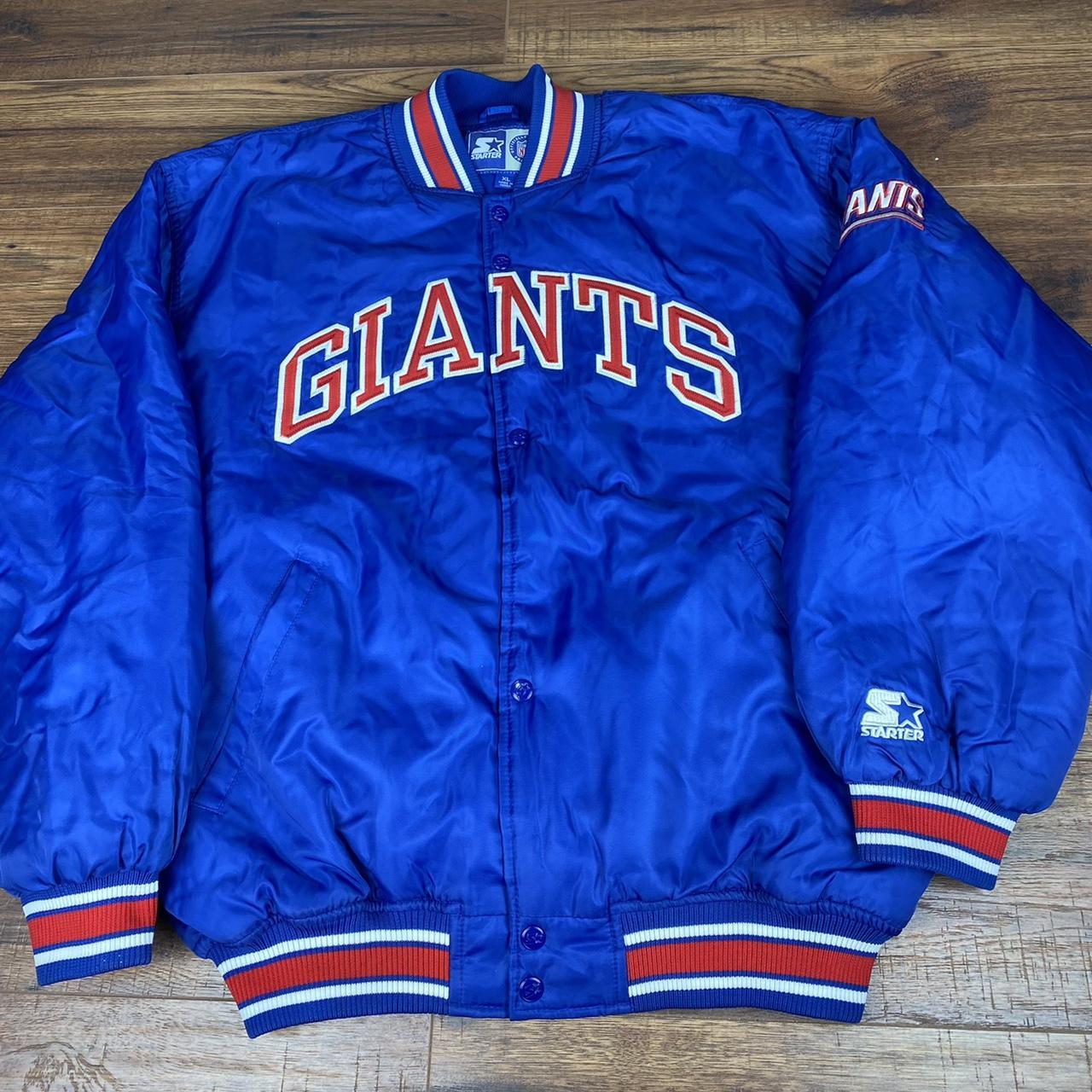 STARTER, Jackets & Coats, Vintage New York Giants Starter Jacket Mens  Large