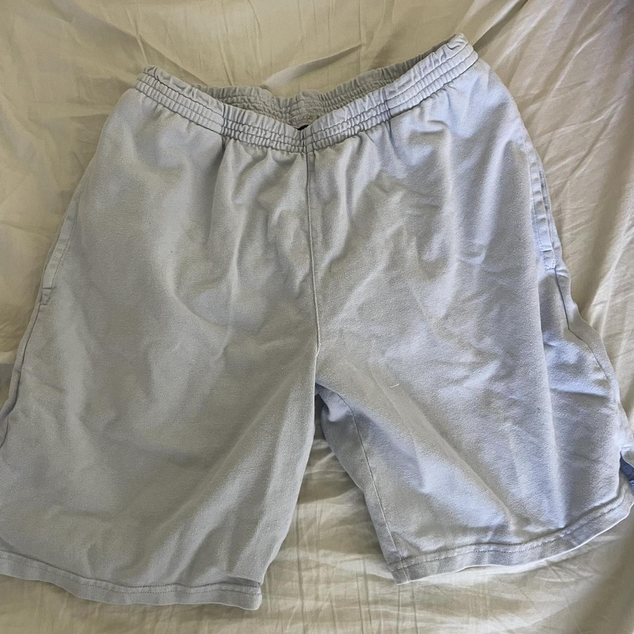 Brandy Melville Women's Blue Shorts | Depop