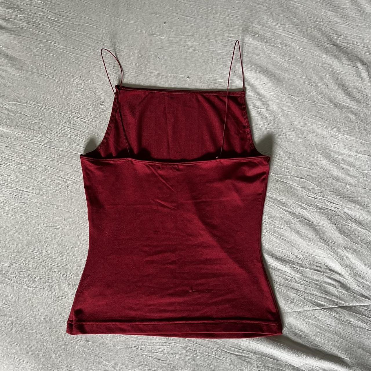 XOXO Women's Red Vest | Depop