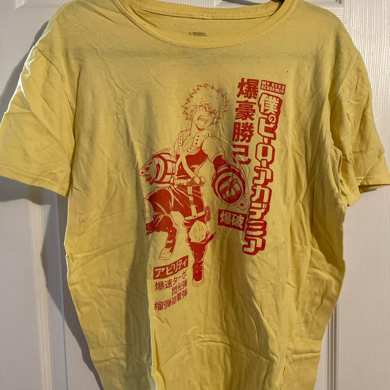 Bakugo mha shirt #bakugo #mha - Depop