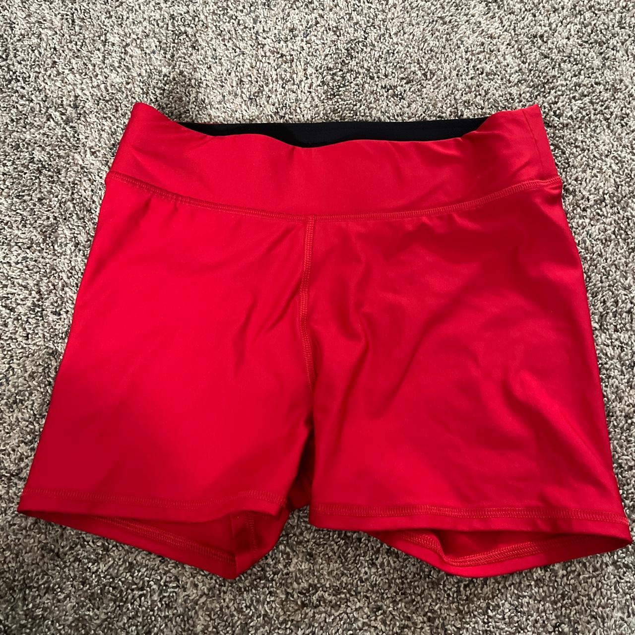 Gymshark Women's Red Shorts | Depop