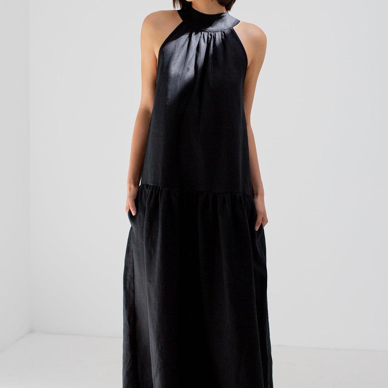 Ellis Label Lowe Deux Maxi Dress NZ made Depop