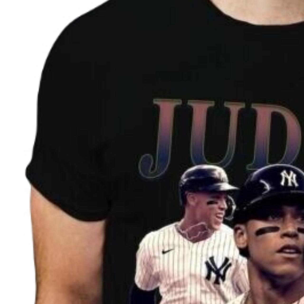 Aaron Judge New York Yankees T Shirt 2022 MLB Champs - Depop