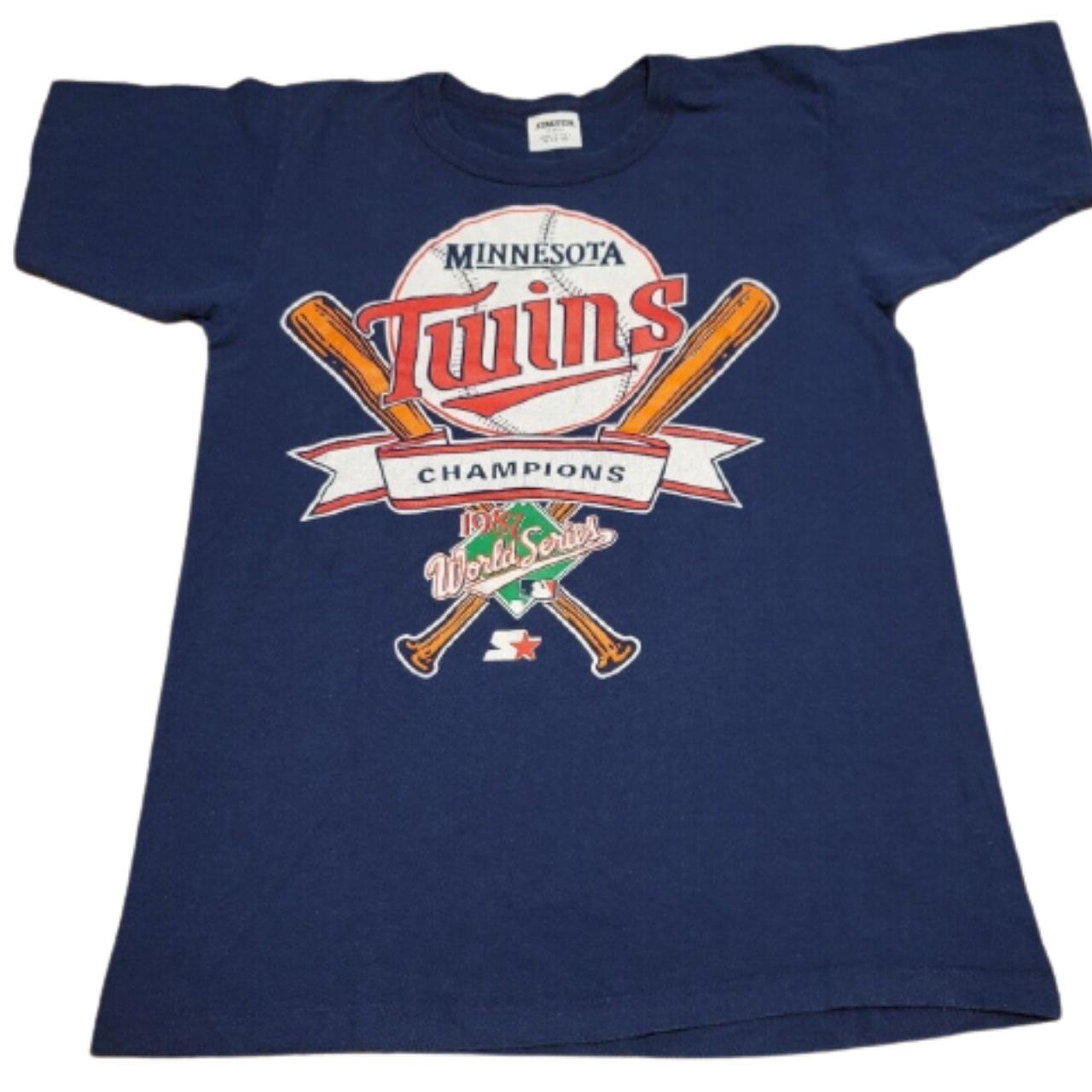 80s Vintage Minnesota Twins World Series 1987 Champions Champs 