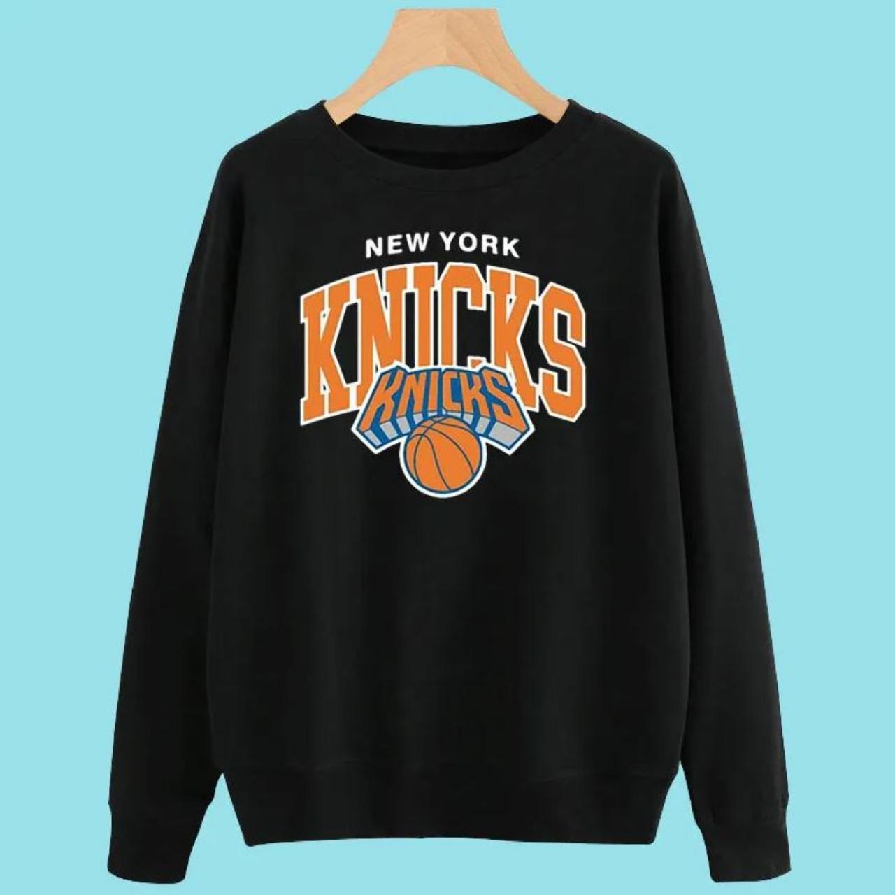 Retro Vintage New York Knicks Sweatshirt Due to - Depop