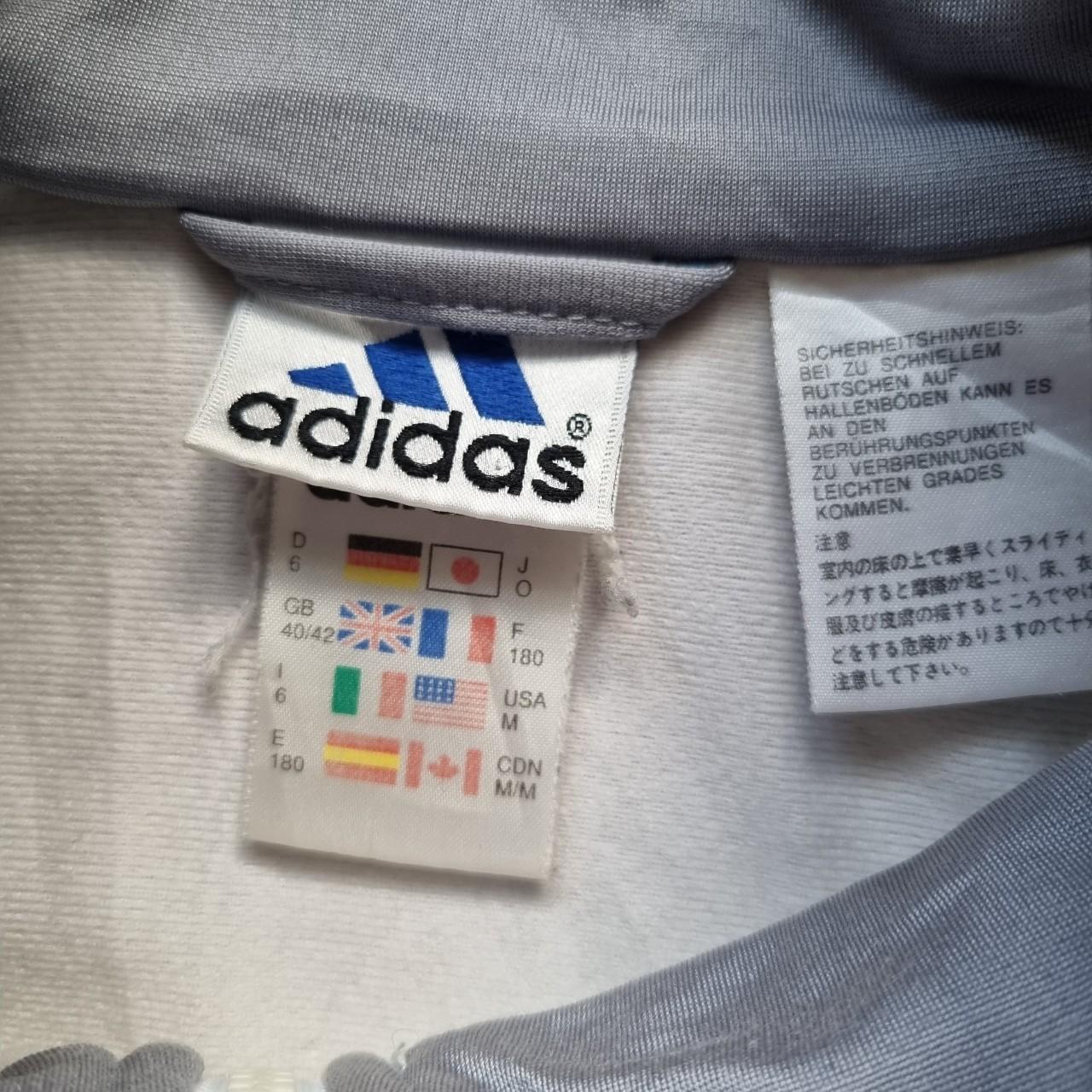 Vintage Adidas Tracksuit Jacket Men's Medium... - Depop