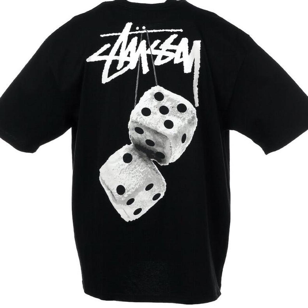 Stussy Fuzzy Dice Tee Brand new with Tags Size M | Depop