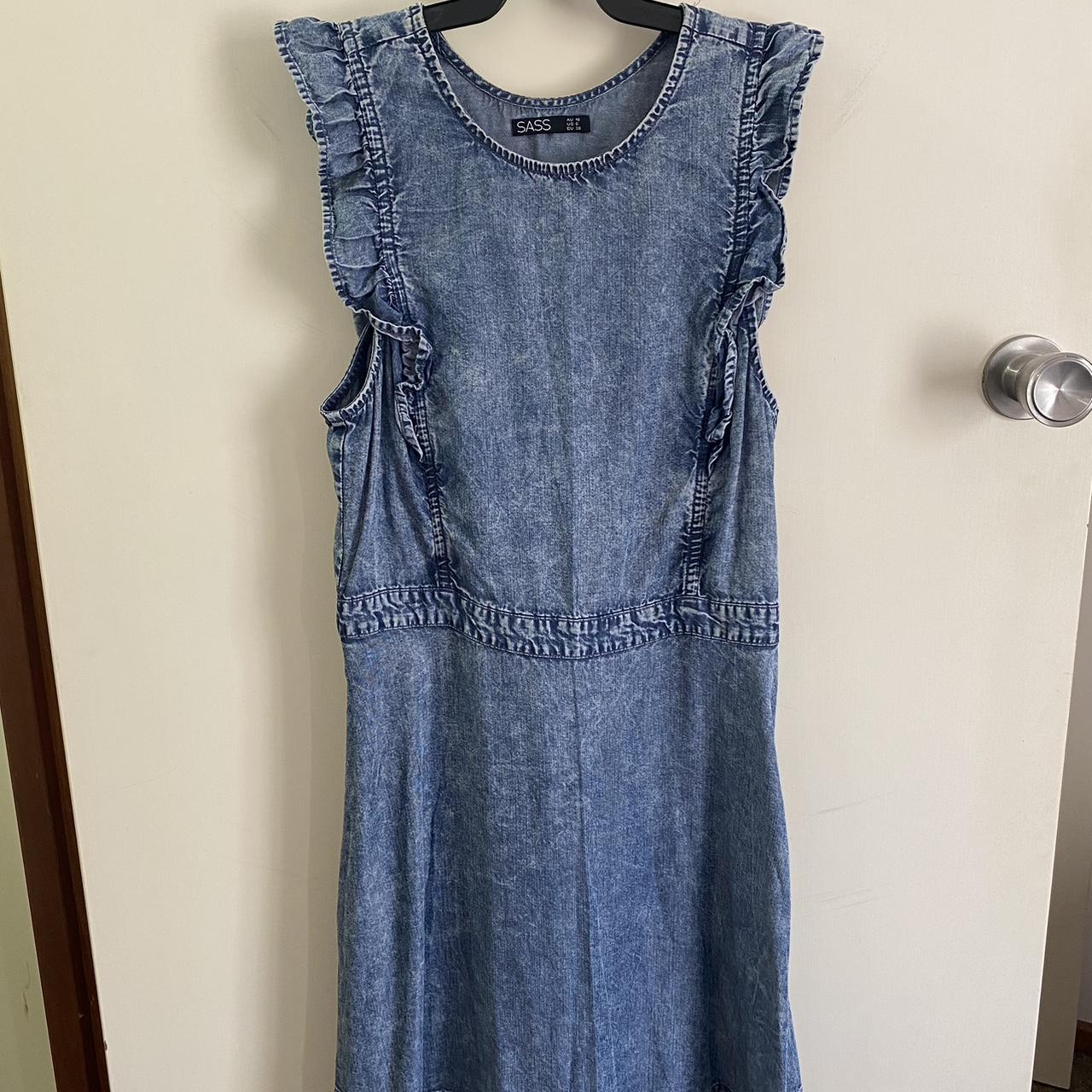 Sass and shop bide denim dress