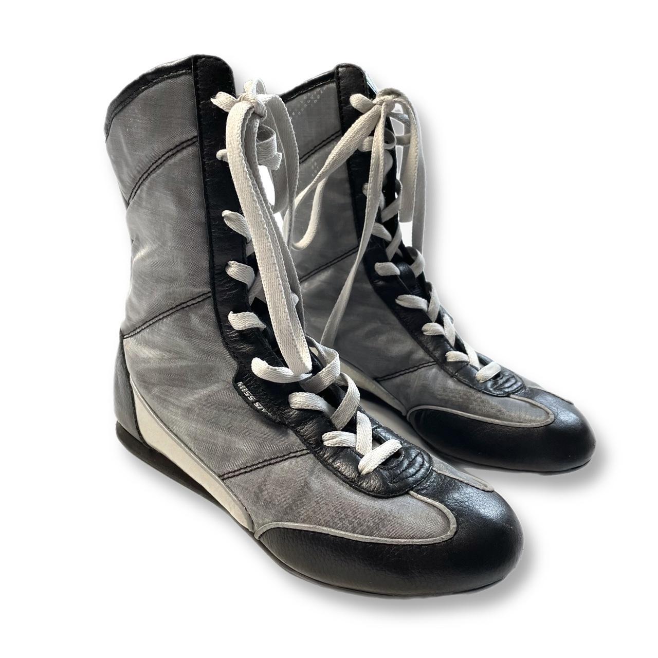 【MISS SIXTY】Belted boots Miss Sixty Boxing Style Boot (7.5) | Used,… | Noihsaf Bazaar