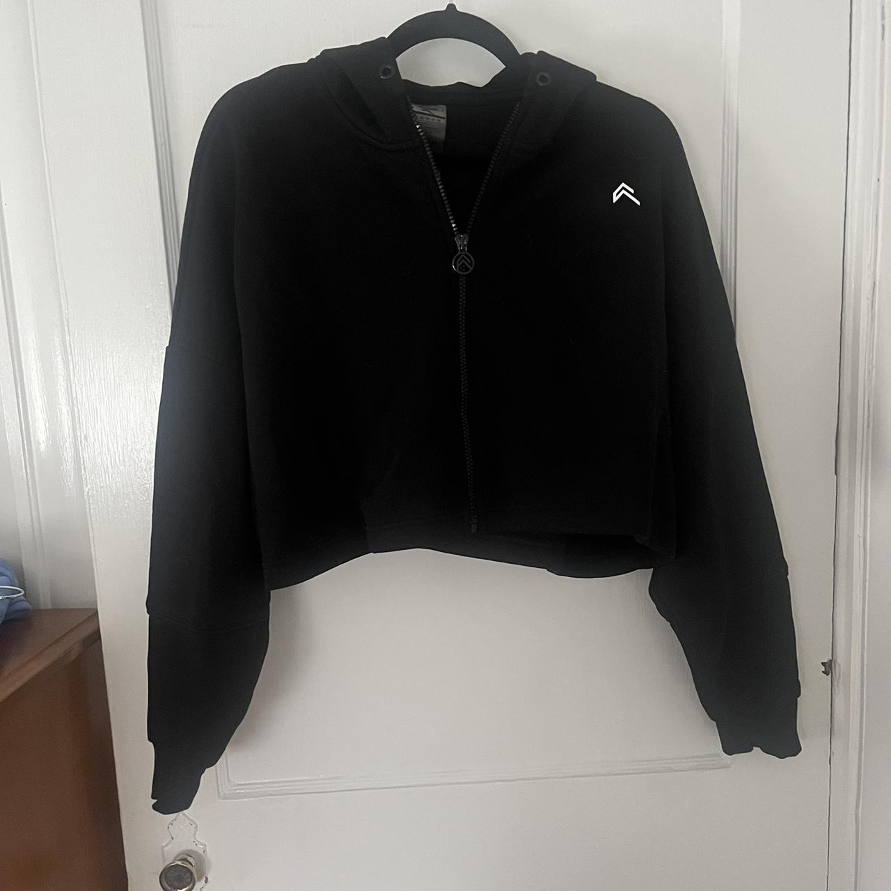 Oner Active Cropped Zip Up Hoodie - Depop