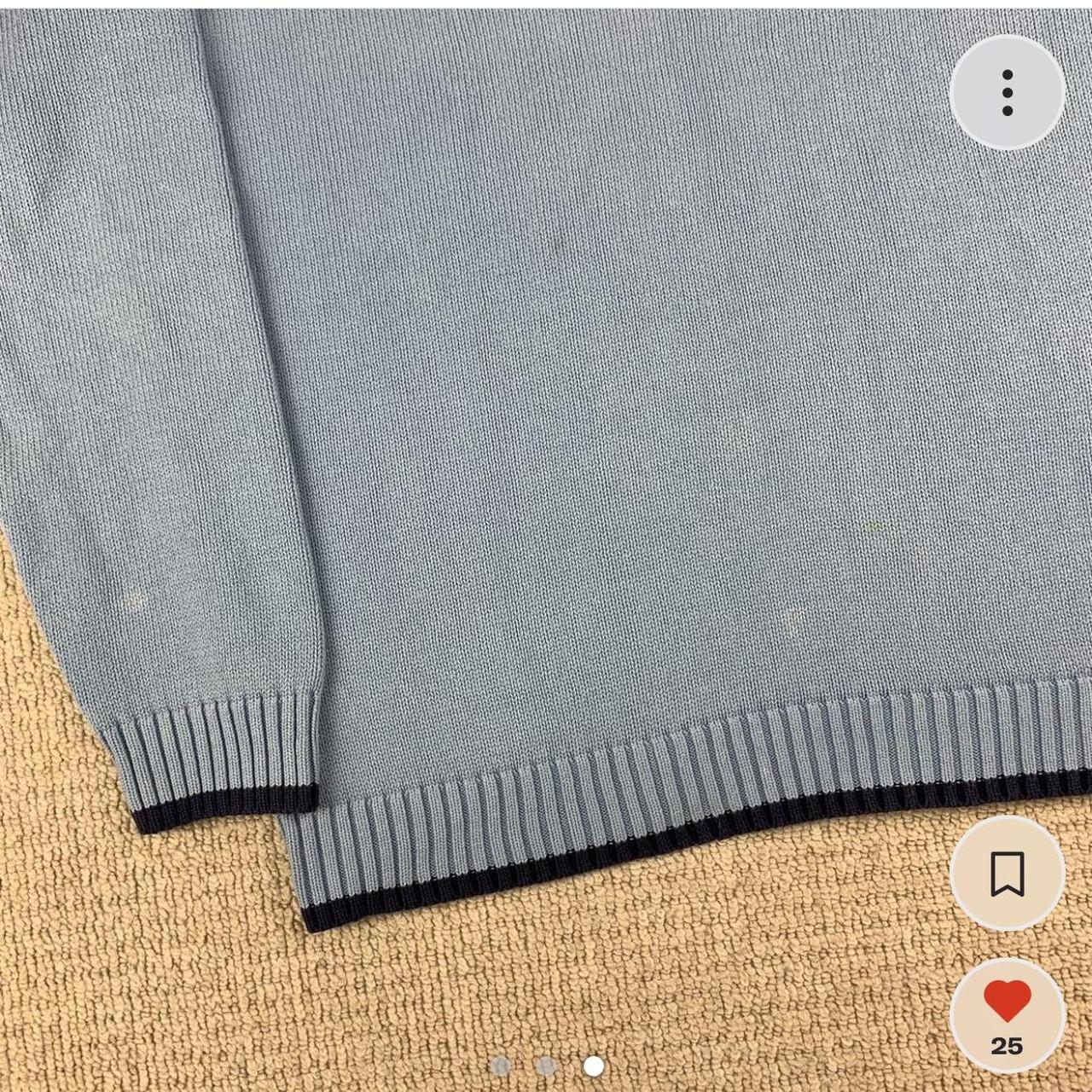 Repop Light blue ysl knit jumper. Rare lining. Men’s... Depop