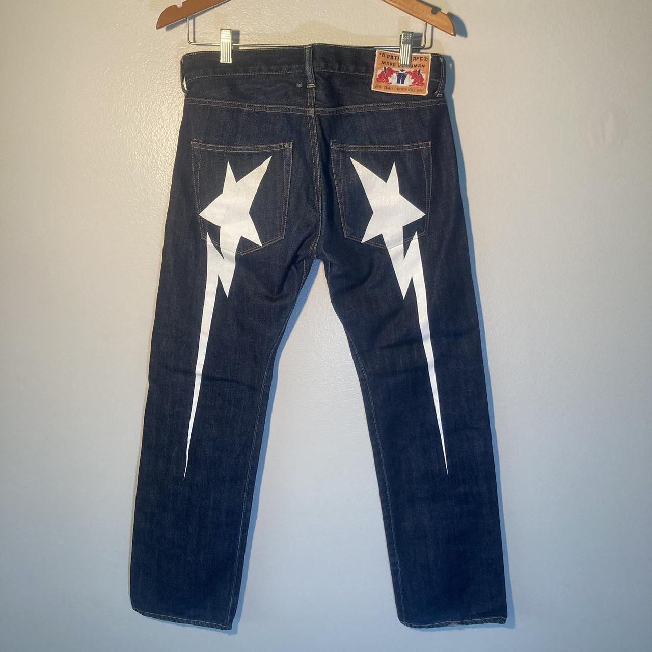 Rare Supreme x Levi's Black Star Denim Jeans