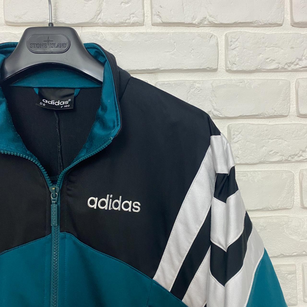 Vintage 90s 00s Adidas Retro Track Jacket Top Full...