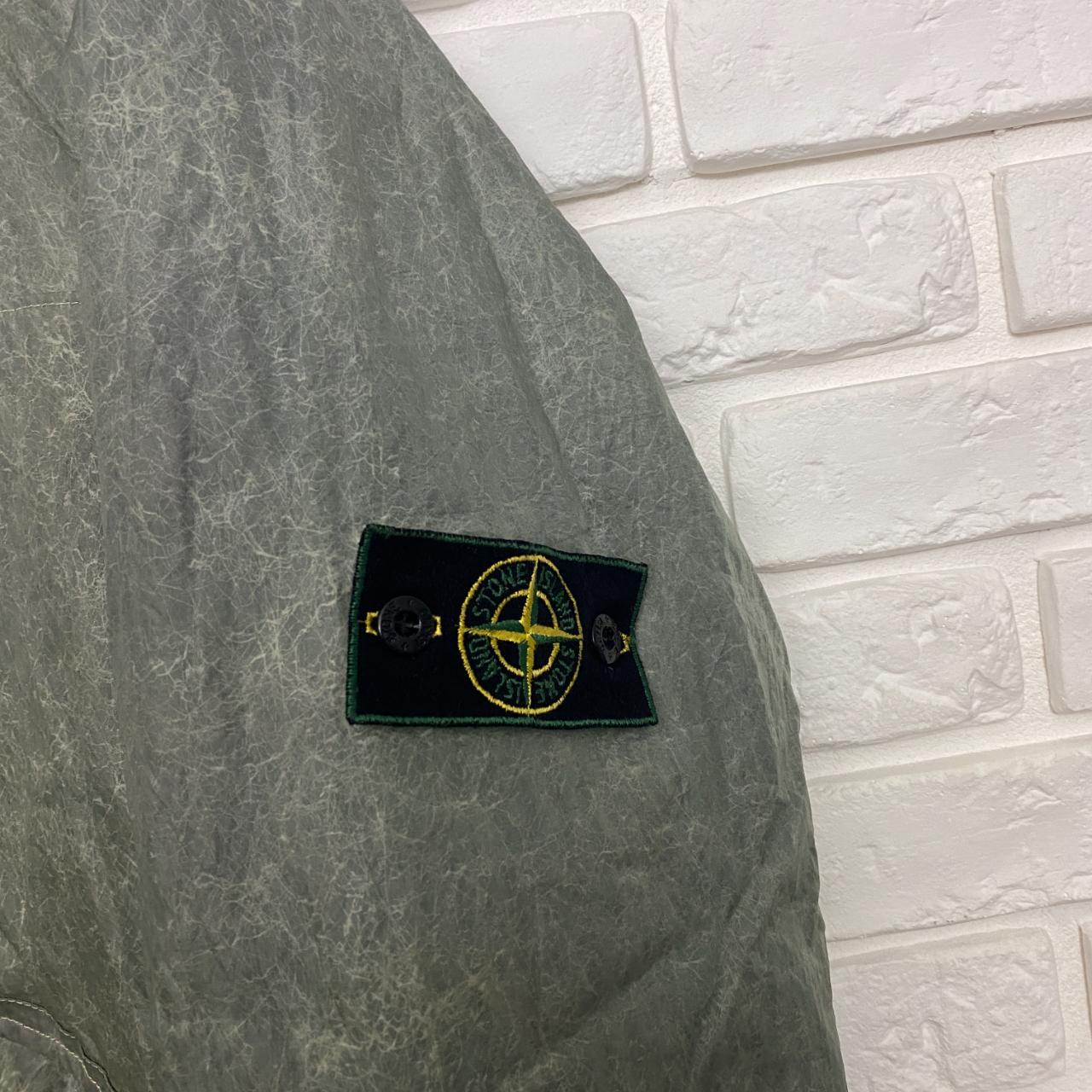 Vintage 2001 Stone Island Jacket Laminate Webbing | Depop
