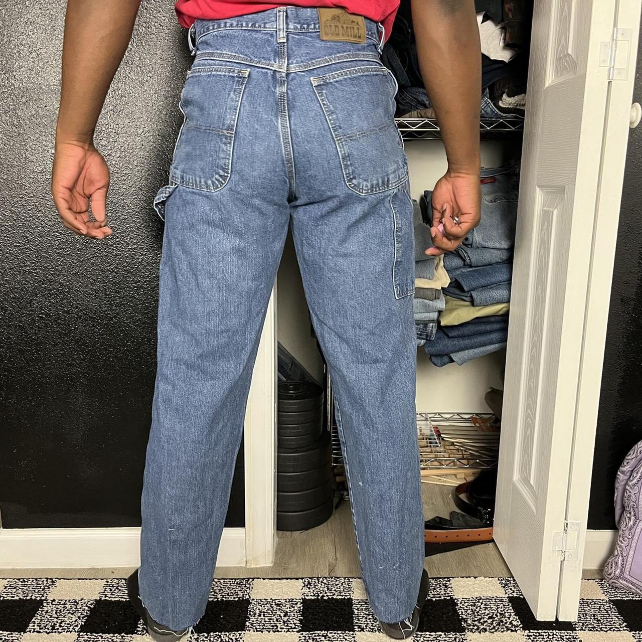 Old mill carpenter jeans 32x30 2 - Depop